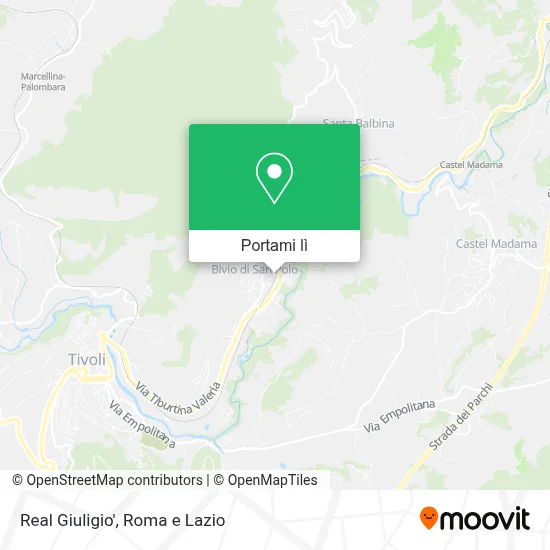 Mappa Real Giuligio'