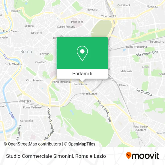 Mappa Studio Commerciale Simonini