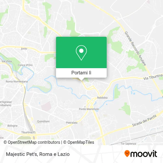Mappa Majestic Pet's