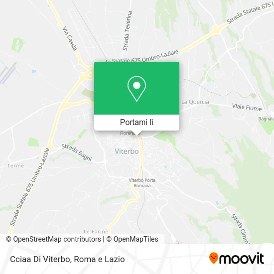 Mappa Cciaa Di Viterbo