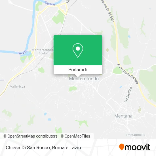 Mappa Chiesa Di San Rocco