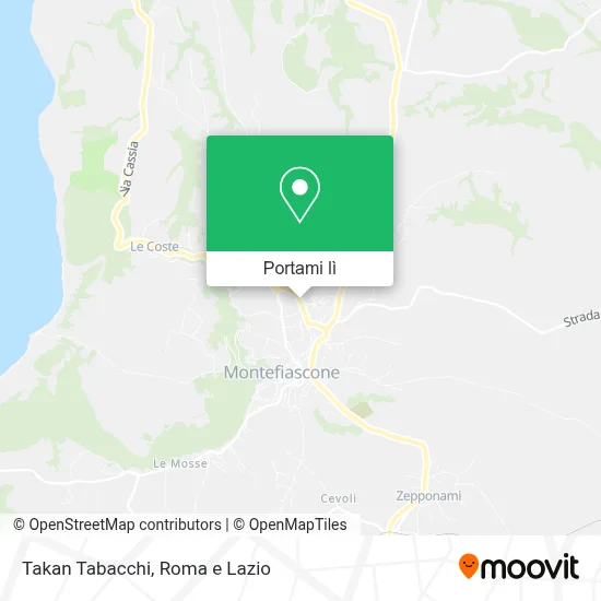 Mappa Takan Tabacchi