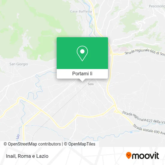 Mappa Inail