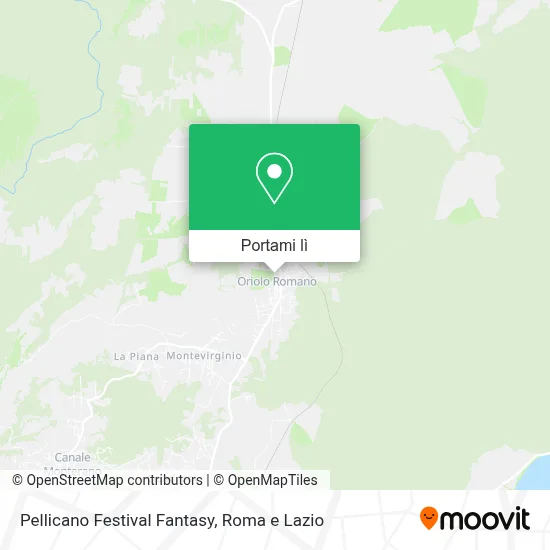 Mappa Pellicano Festival Fantasy