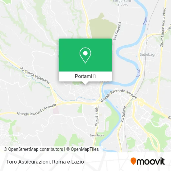 Mappa Toro Assicurazioni