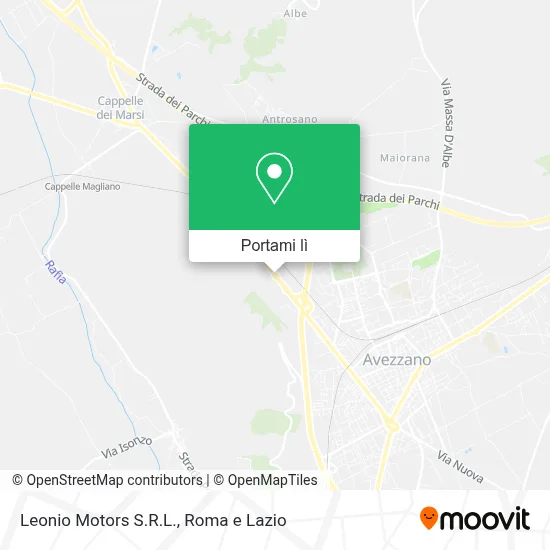 Mappa Leonio Motors S.R.L.