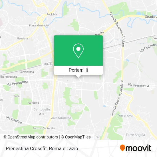 Mappa Prenestina Crossfit