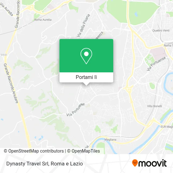 Mappa Dynasty Travel Srl