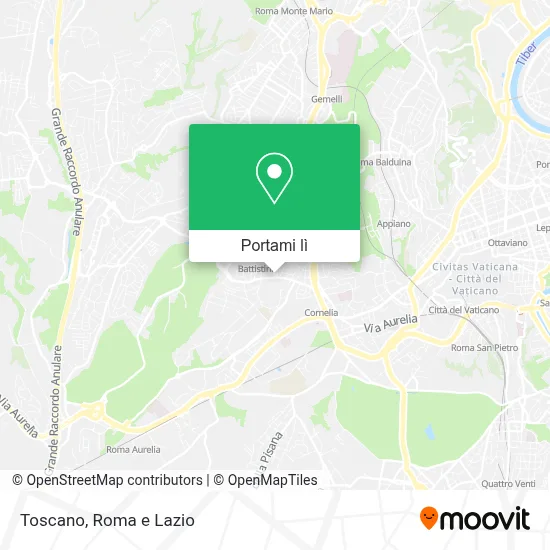 Mappa Toscano