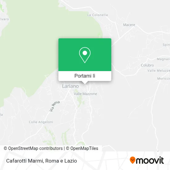 Mappa Cafarotti Marmi