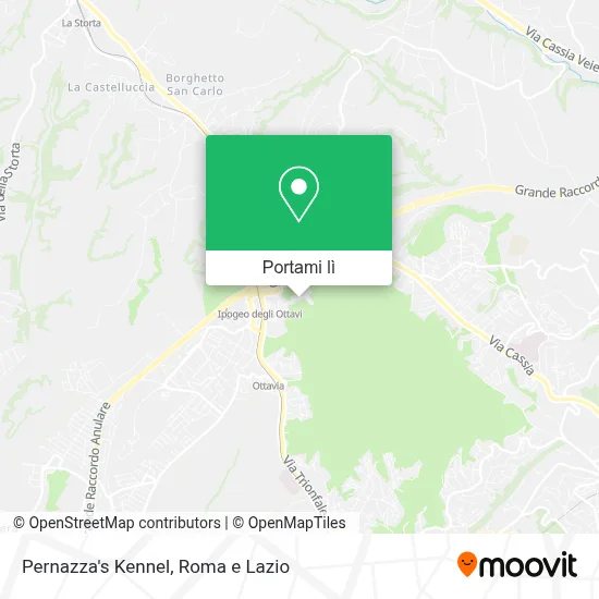 Mappa Pernazza's Kennel