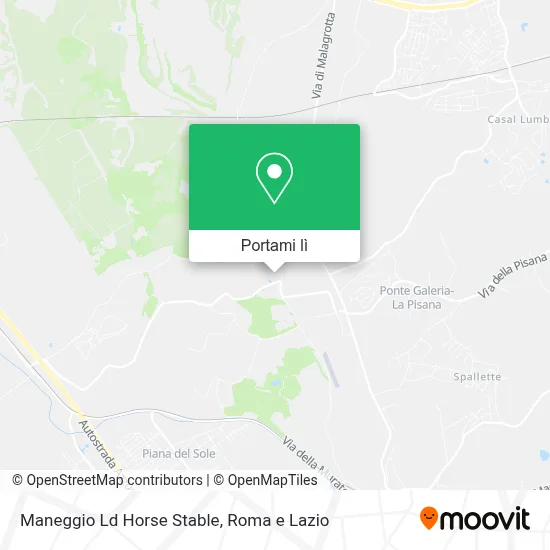 Mappa Maneggio Ld Horse Stable