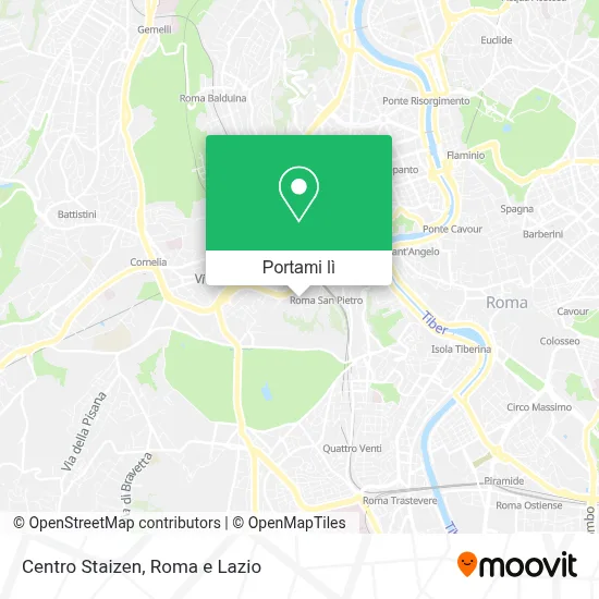 Mappa Centro Staizen