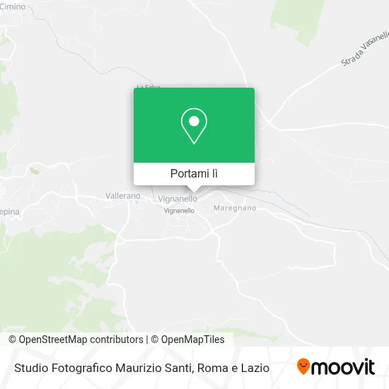 Mappa Studio Fotografico Maurizio Santi