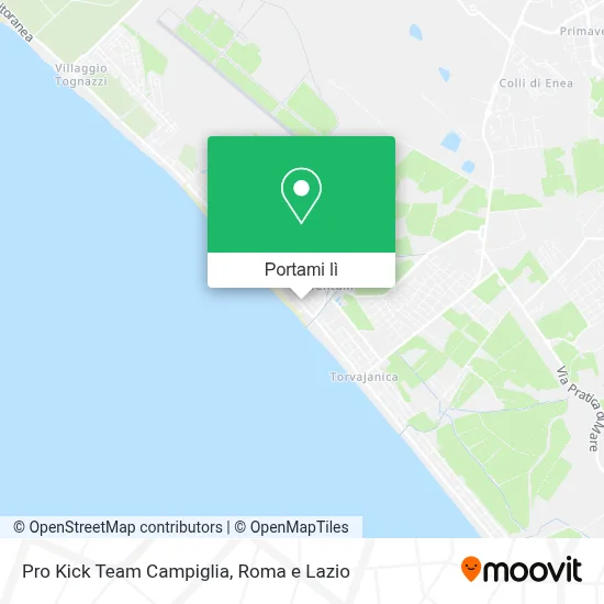 Mappa Pro Kick Team Campiglia