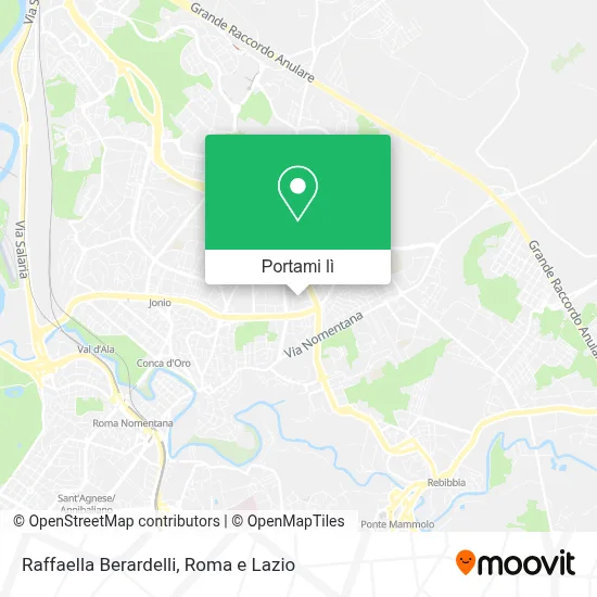 Mappa Raffaella Berardelli