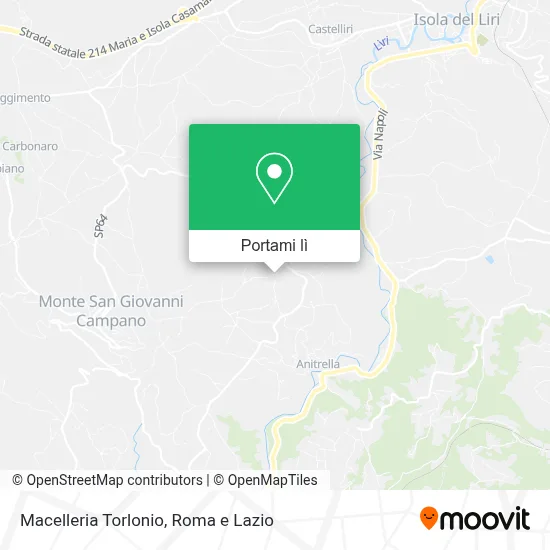 Mappa Macelleria Torlonio