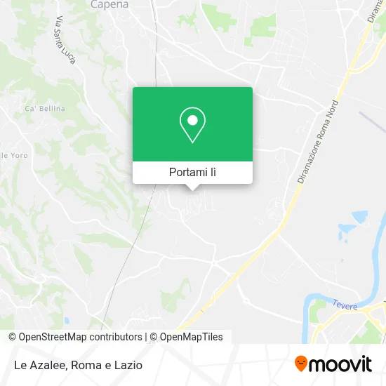 Mappa Le Azalee