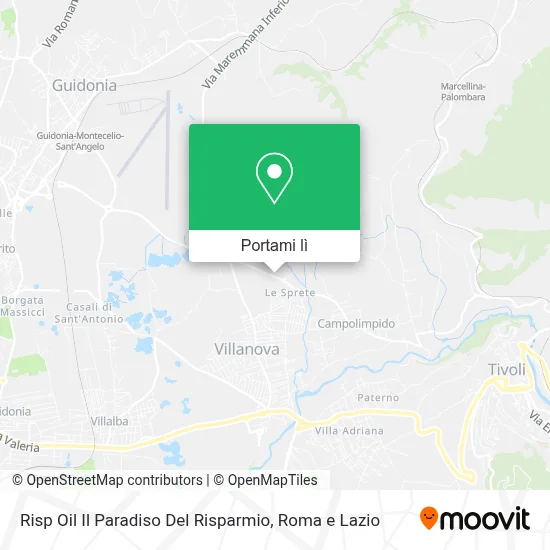 Mappa Risp Oil Il Paradiso Del Risparmio