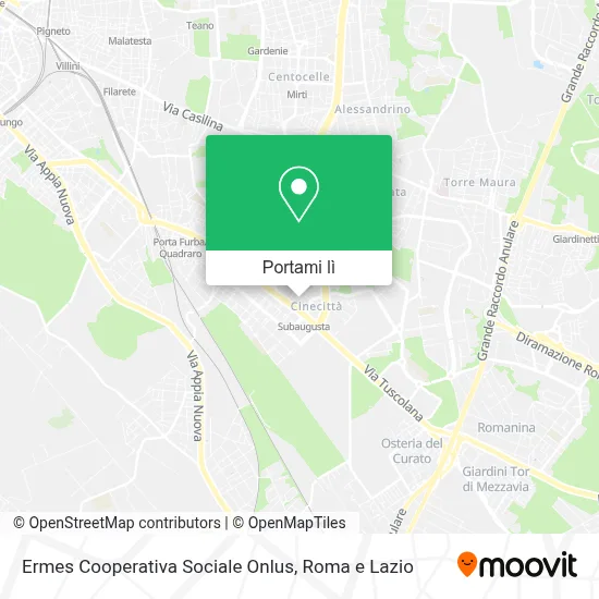 Mappa Ermes Cooperativa Sociale Onlus