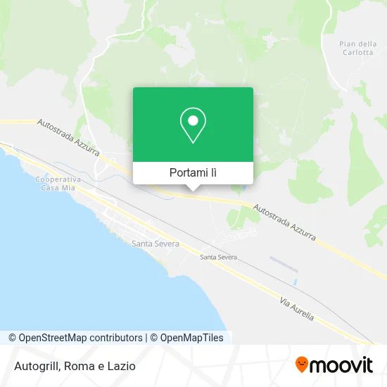 Mappa Autogrill