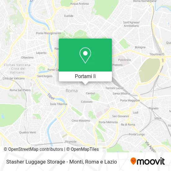 Mappa Stasher Luggage Storage - Monti