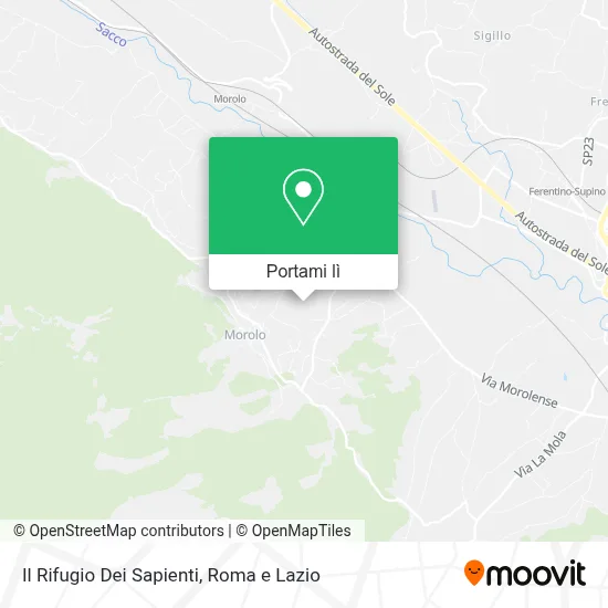 Mappa Il Rifugio Dei Sapienti