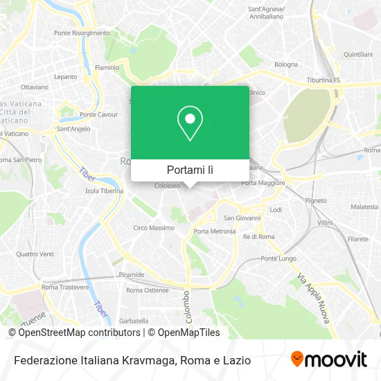 Mappa Federazione Italiana Kravmaga