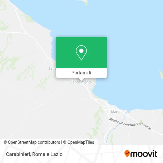 Mappa Carabinieri