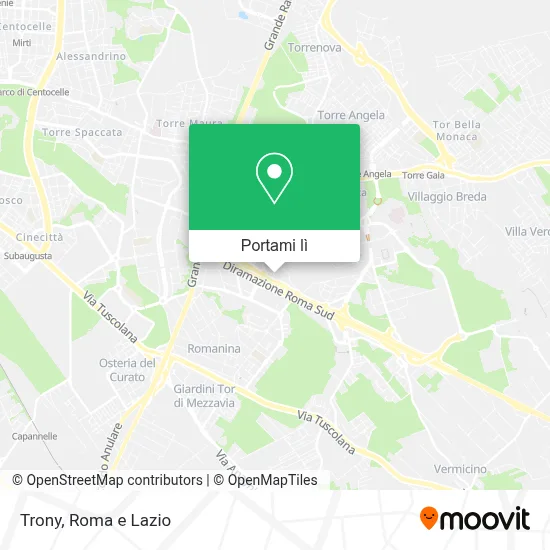 Mappa Trony