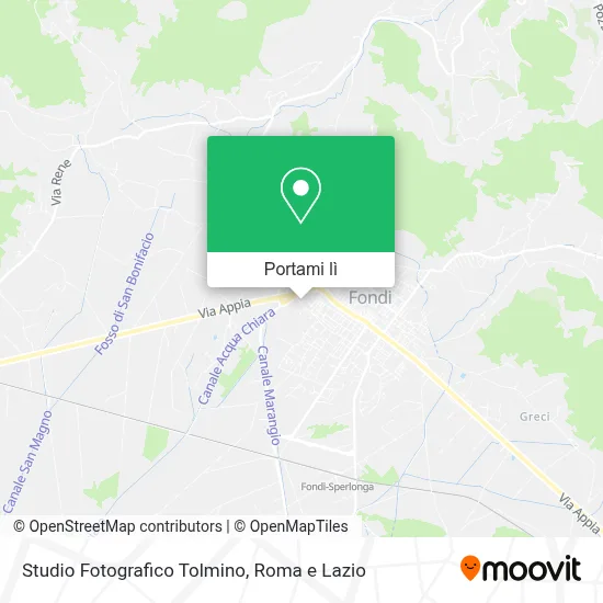 Mappa Studio Fotografico Tolmino