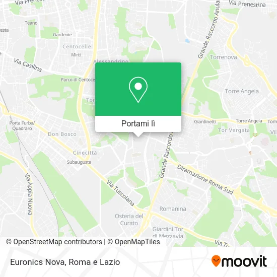 Mappa Euronics Nova