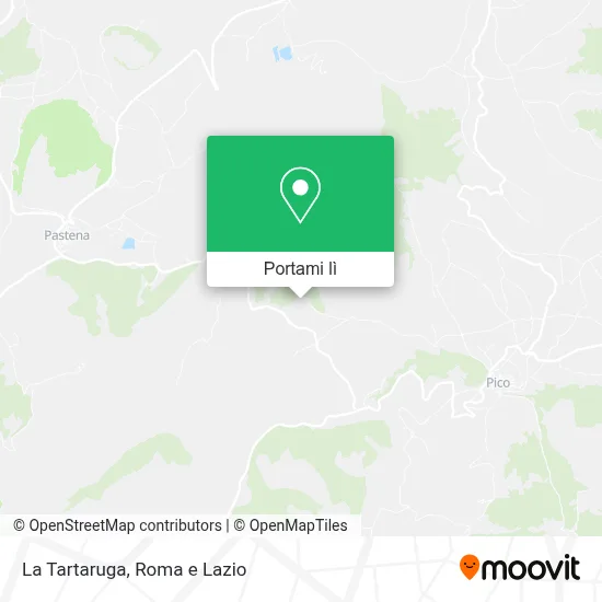 Mappa La Tartaruga