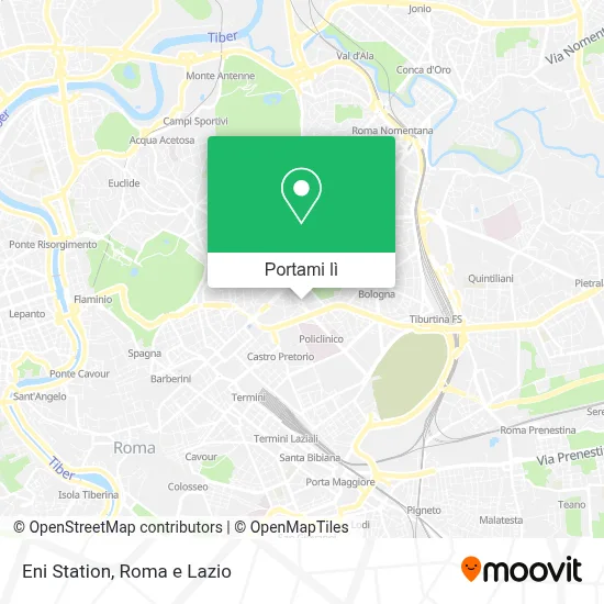 Mappa Eni Station