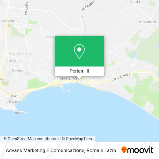 Mappa Advans Marketing E Comunicazione
