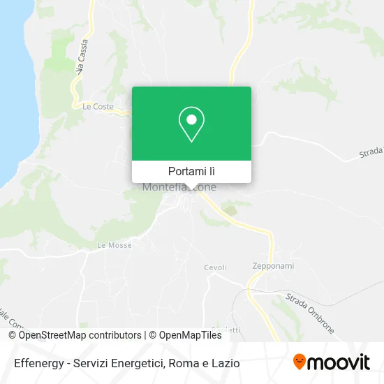 Mappa Effenergy - Servizi Energetici