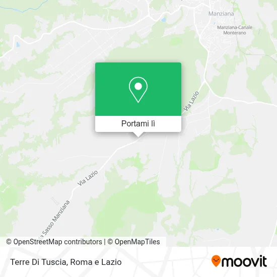 Mappa Terre Di Tuscia