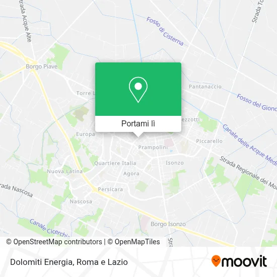 Mappa Dolomiti Energia