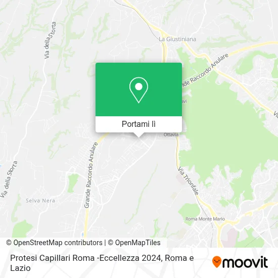Mappa Protesi Capillari Roma -Eccellezza 2024