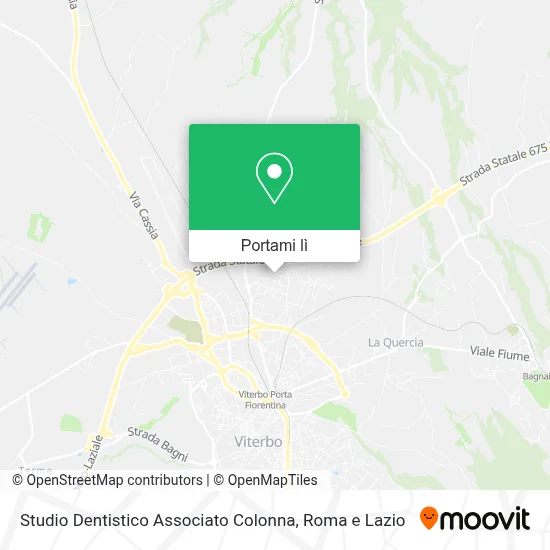 Mappa Studio Dentistico Associato Colonna
