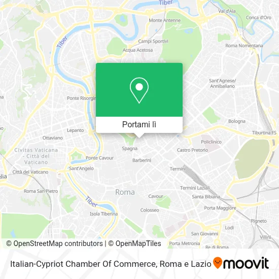 Mappa Italian-Cypriot Chamber Of Commerce