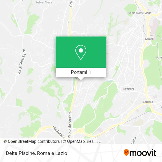 Mappa Delta Piscine