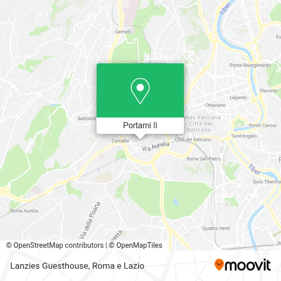 Mappa Lanzies Guesthouse