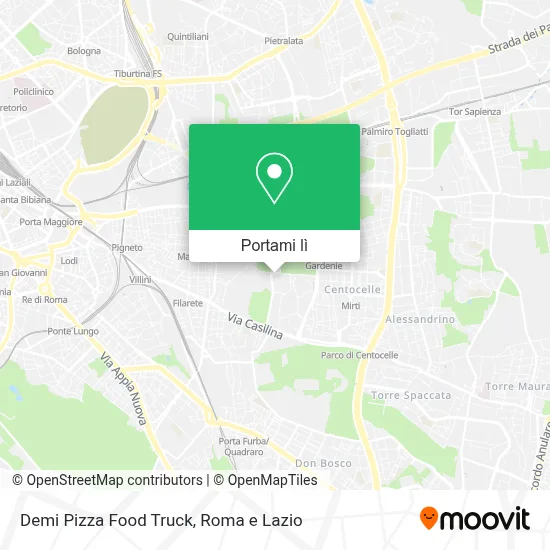 Mappa Demi Pizza Food Truck