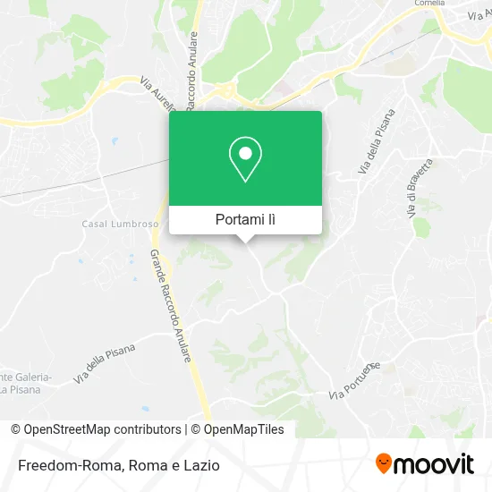 Mappa Freedom-Roma