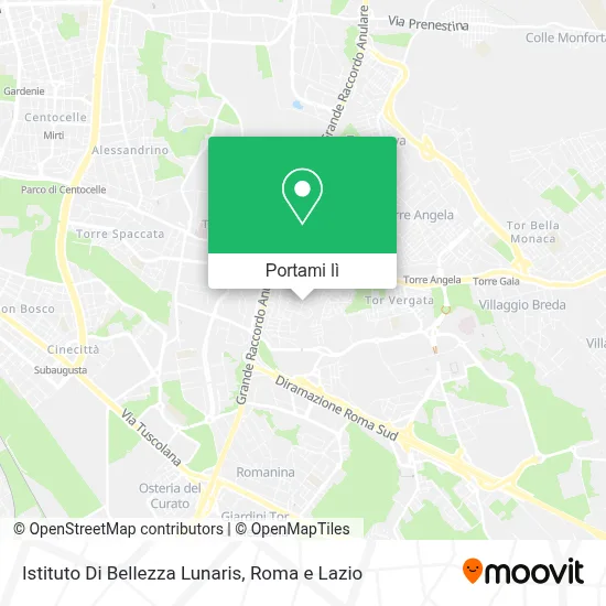Mappa Istituto Di Bellezza Lunaris