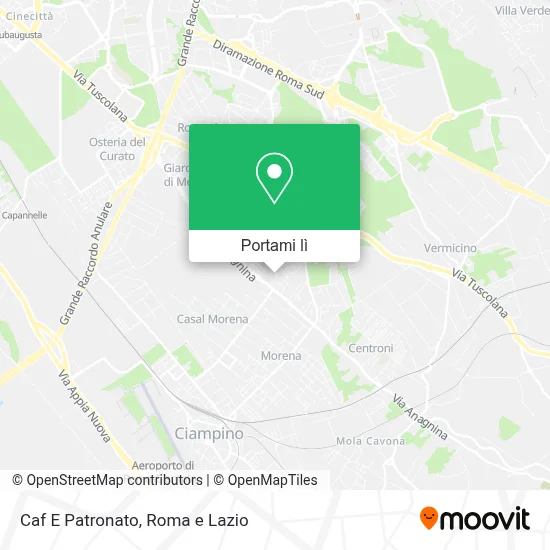 Mappa Caf E Patronato