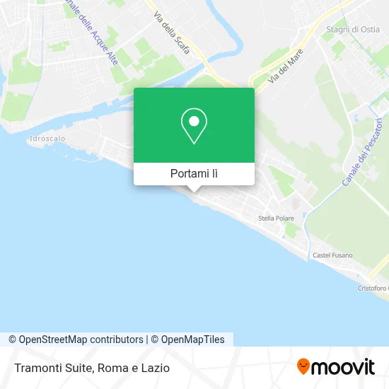 Mappa Tramonti Suite