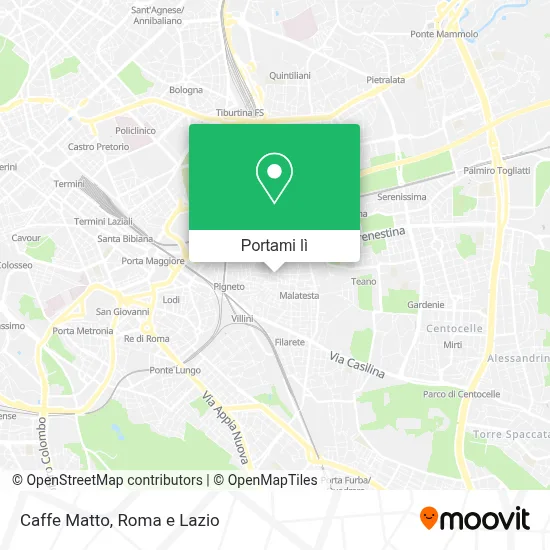 Mappa Caffe Matto
