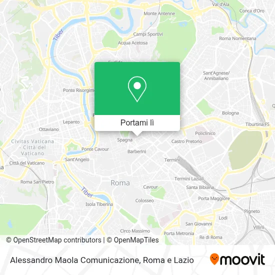 Mappa Alessandro Maola Comunicazione